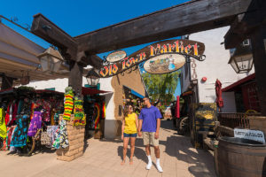 Couple at Old Town Market